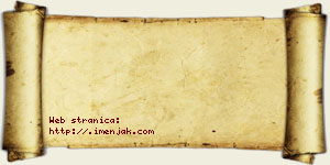 Anica Živković vizit kartica